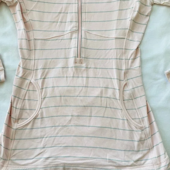 Lululemon pink and grey long sleeved top - Picture 14 of 16